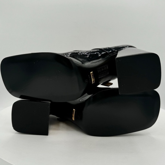 NEW GUCCI Lady Horsebit Patent Mid-Heel Mary Jane Pumps SZ EU 40 CLR Black - Picture 10 of 14